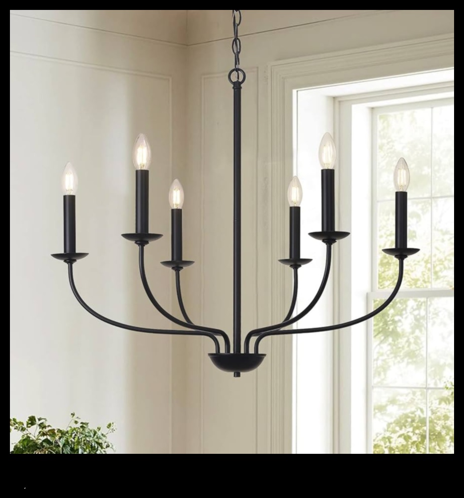 Eternal Beauty: Black Chandeliers in Timeless Designs