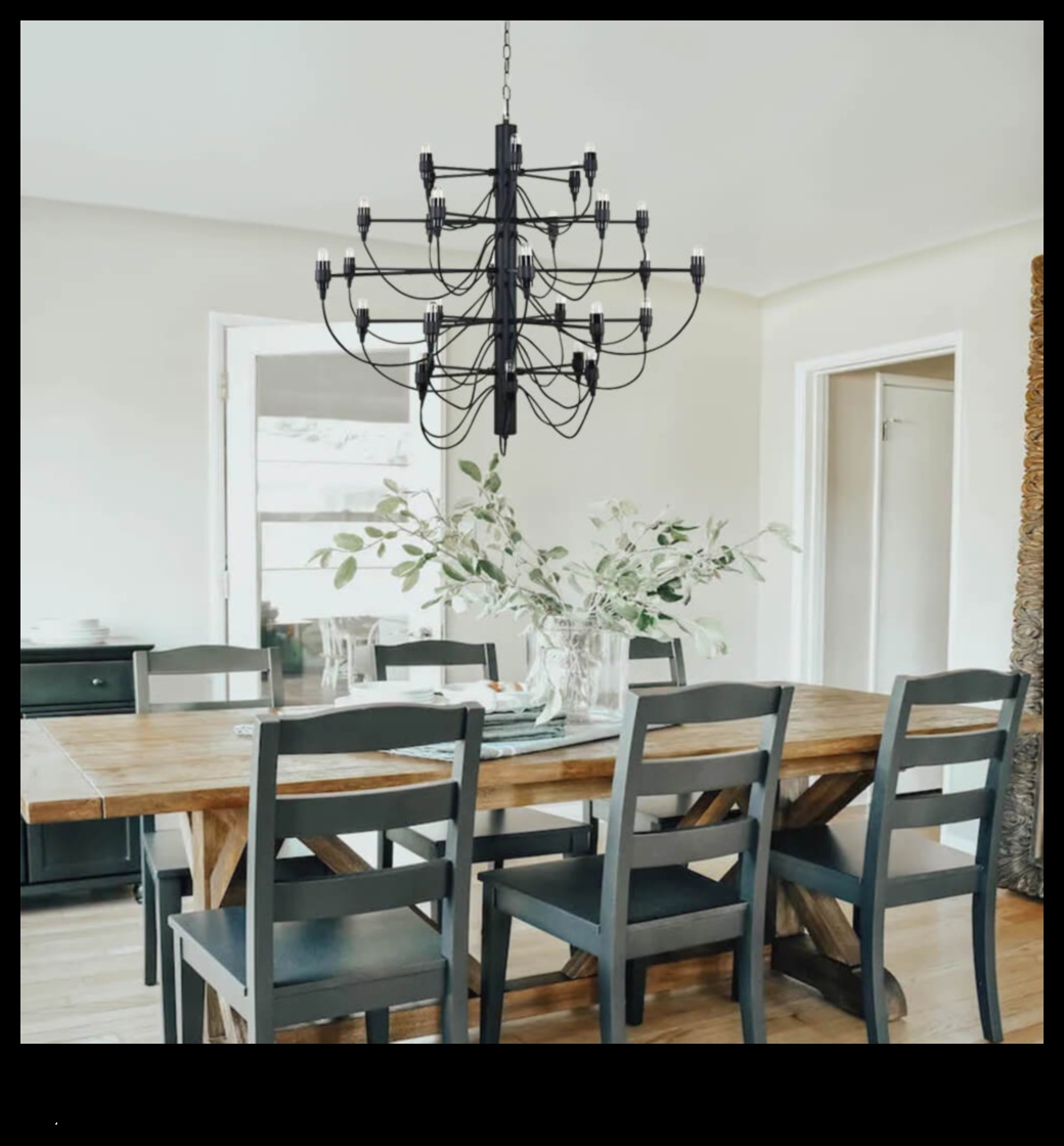 Bold Statements: Discover our Striking Black Chandeliers