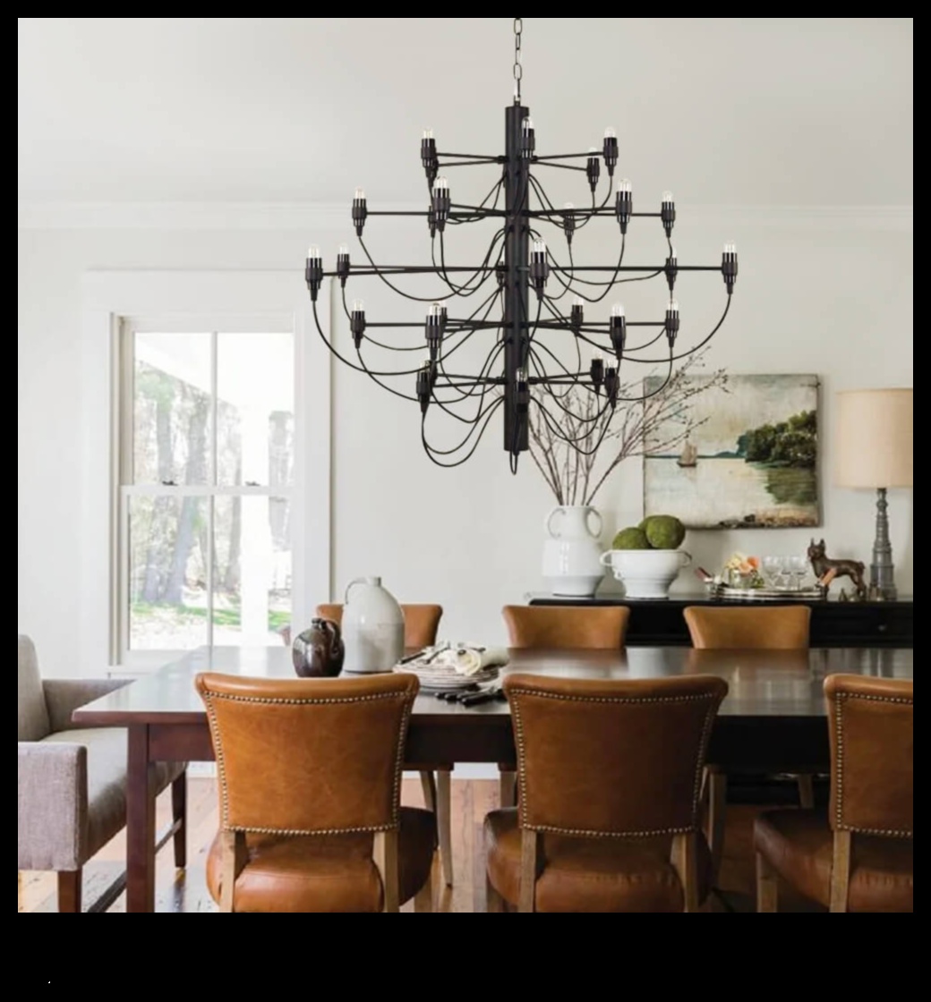 Bold Statements: Discover our Striking Black Chandeliers