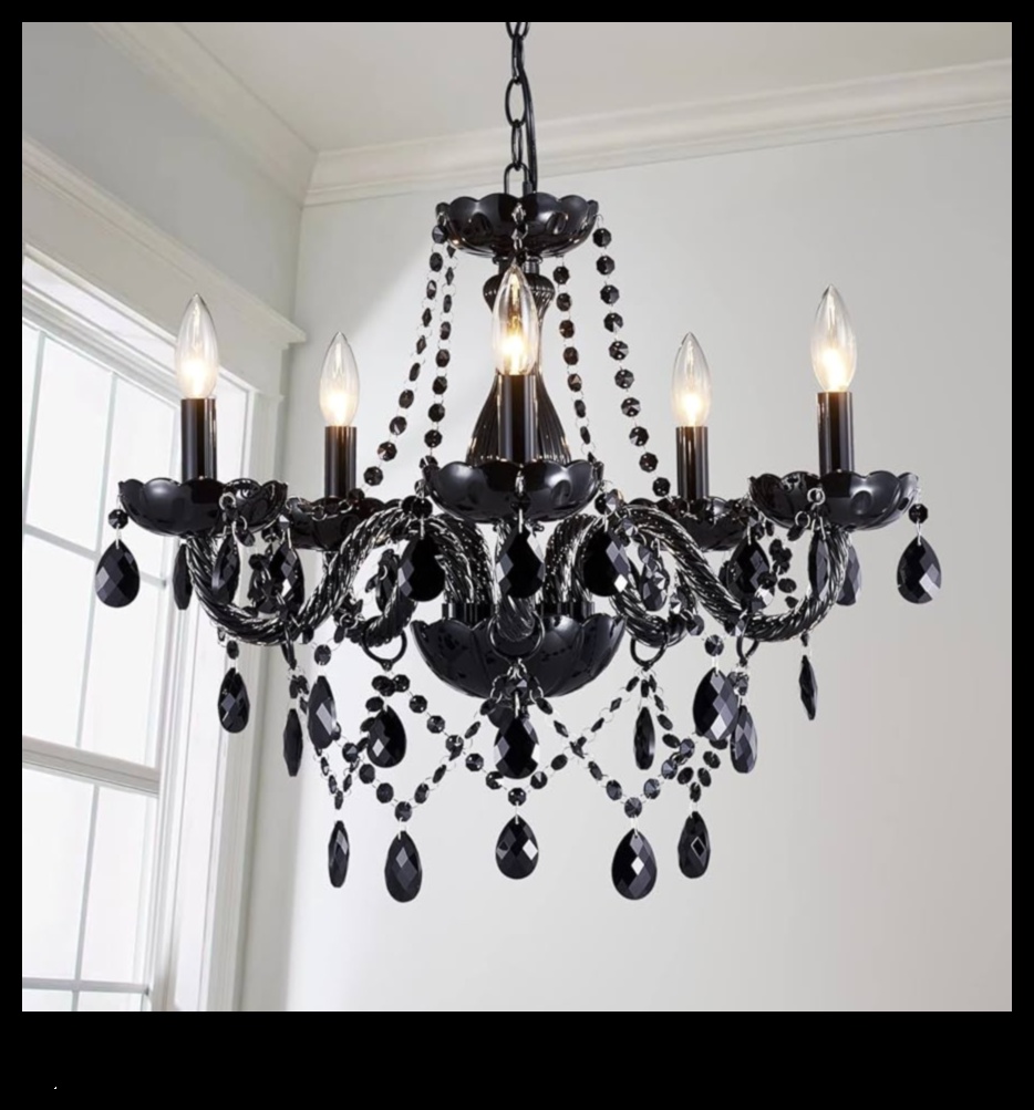 Urban Edge: Black Chandeliers for Contemporary Living