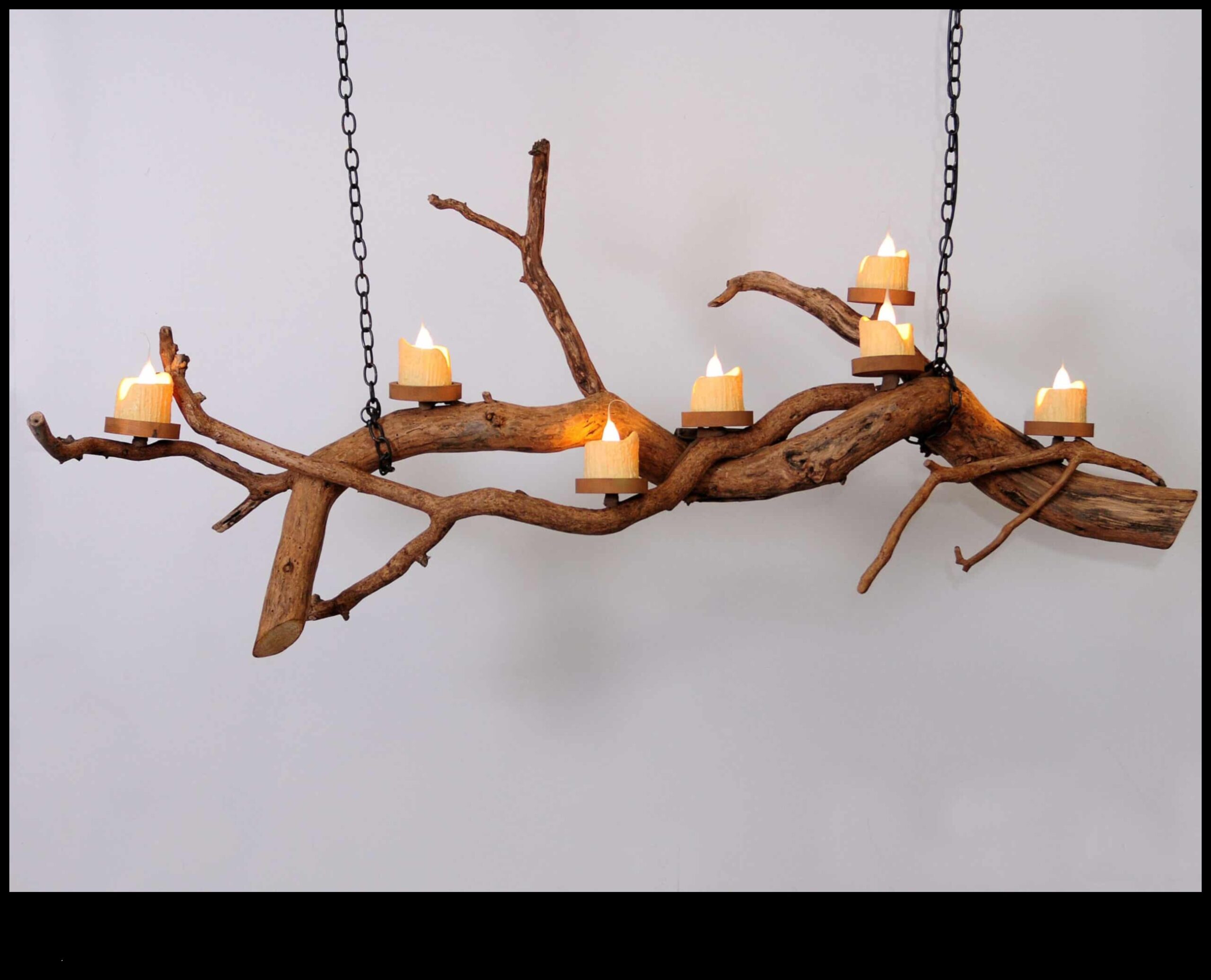 Whimsy and Warmth: Embrace Nature with Branch Chandeliers