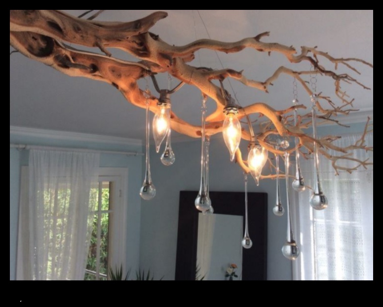 Nature-Inspired Radiance: Branch Chandeliers for Organic Elegance