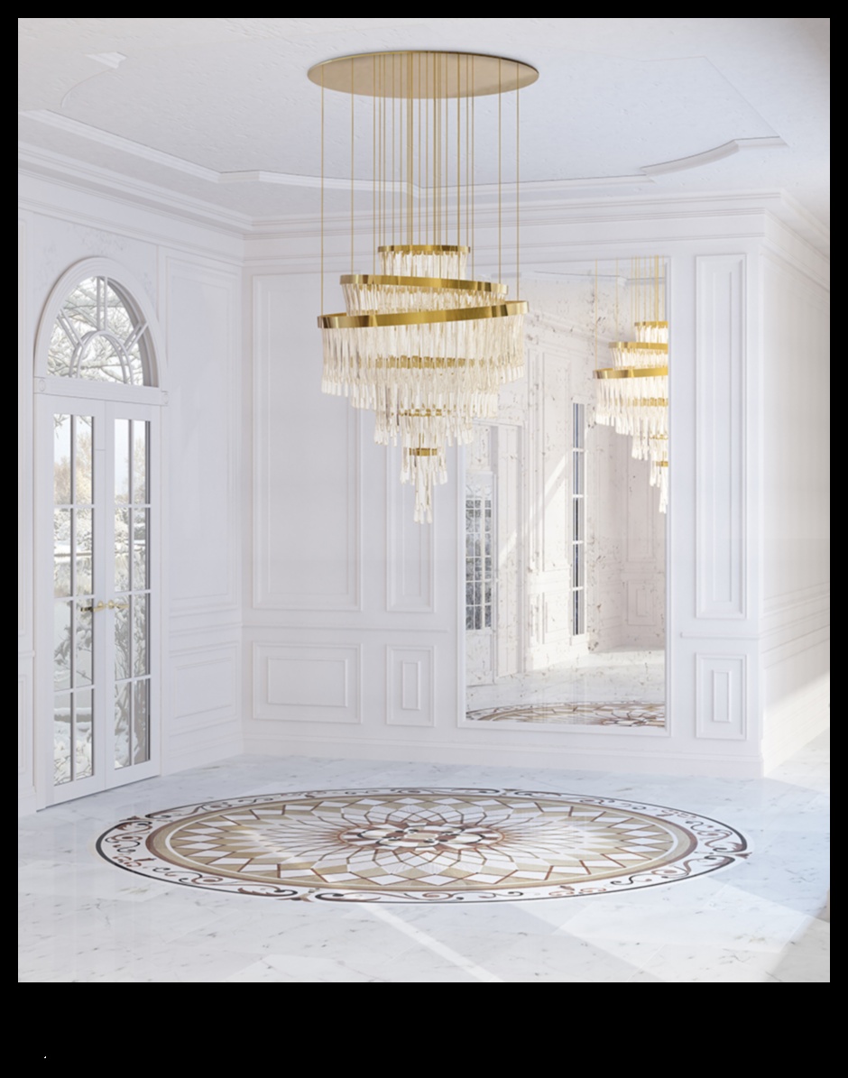 Radiant Reception: Entryway Chandeliers Crafting Timeless Beauty