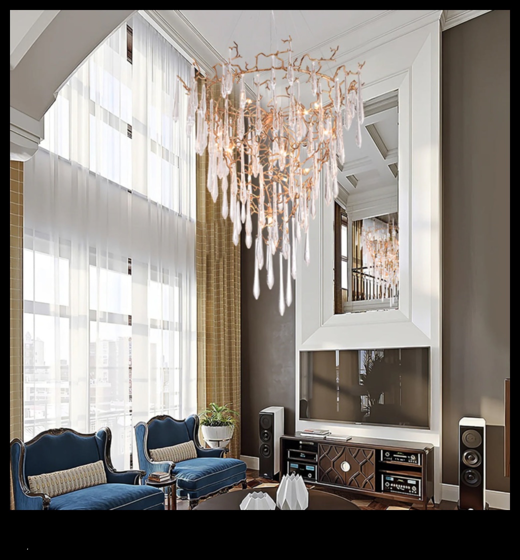 Sleek Brilliance: Contemporary Chandeliers Crafting Unique Vibes