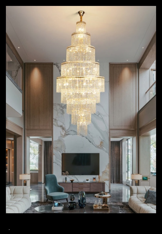 Chic Splendor: Crystal Chandeliers Transforming Living Spaces