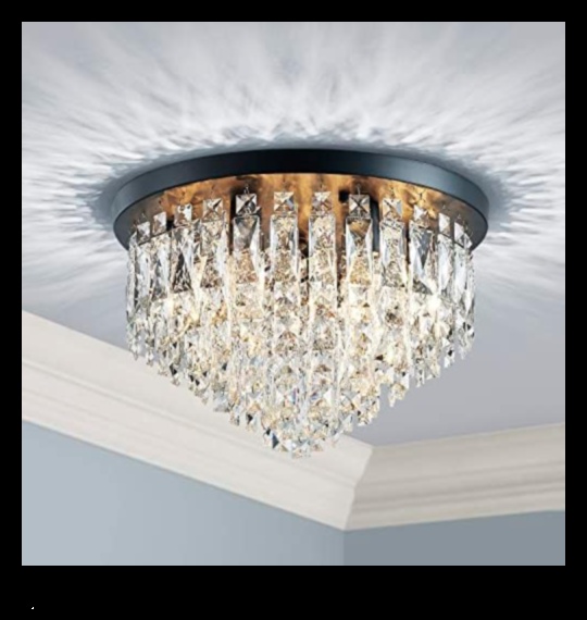 Low-Profile Luxury: Explore Our Collection of Flush Mount Chandeliers