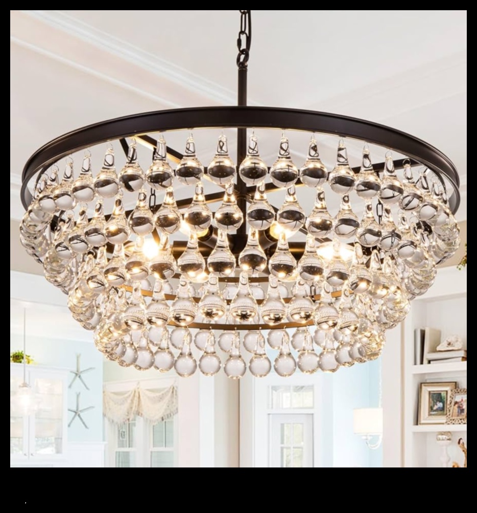 Chic Simplicity: Flush Mount Chandeliers Making Statements