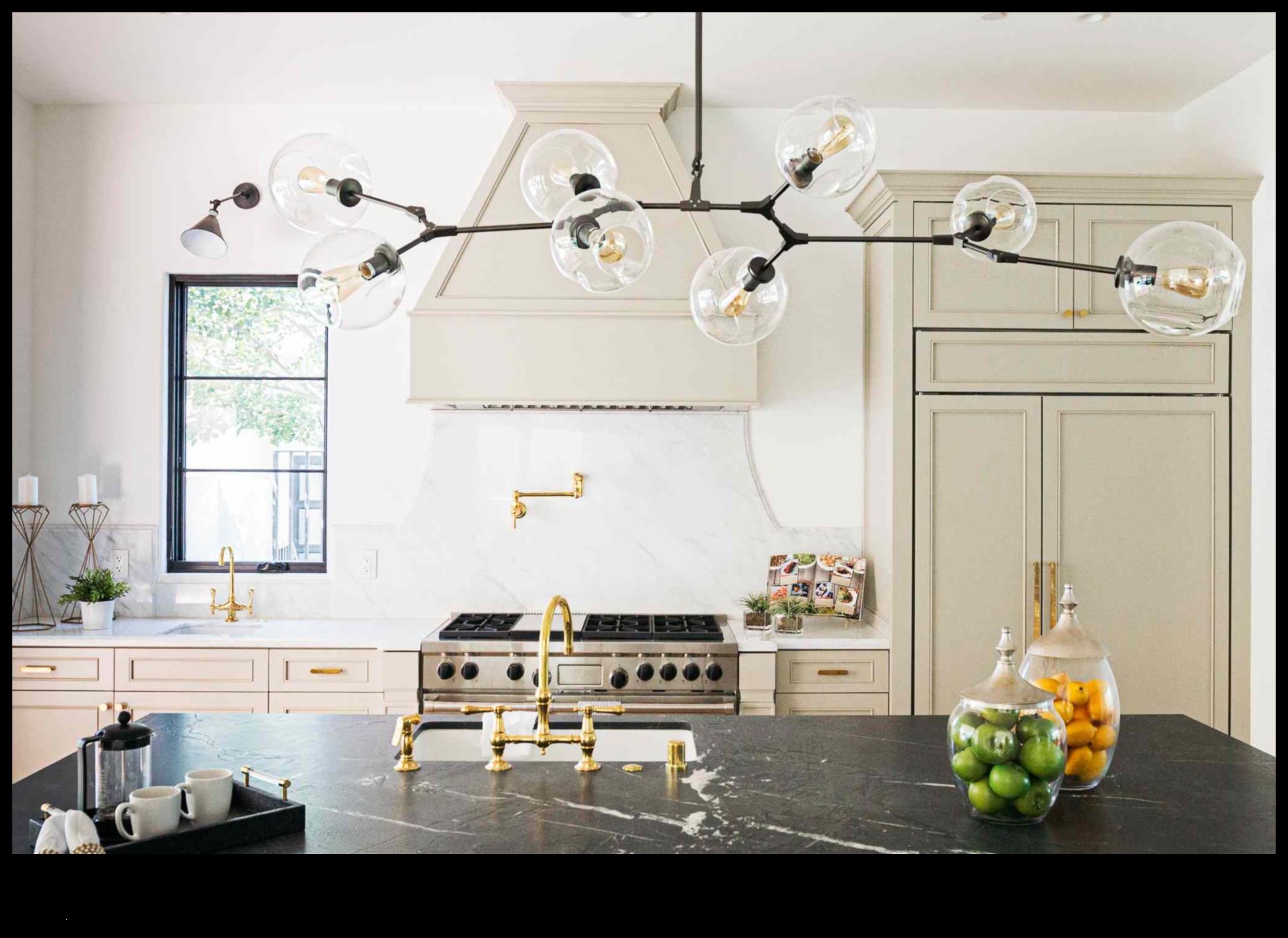 Chic Luminary: Bubble Chandeliers for Modern Living Spaces