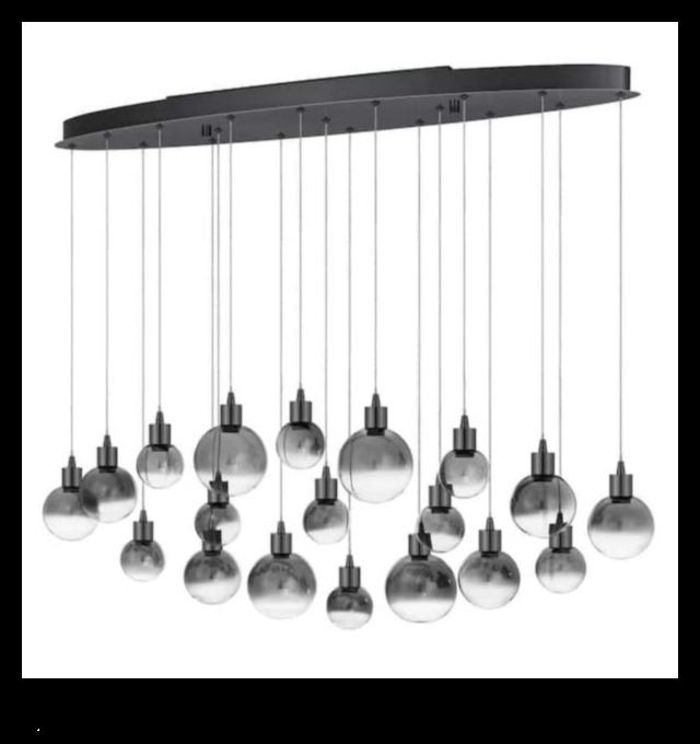 Mystic Shadows: Illuminate with Captivating Black Chandeliers