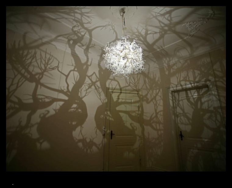 Sculpted Shadows: Black Chandeliers Crafting Ambiance