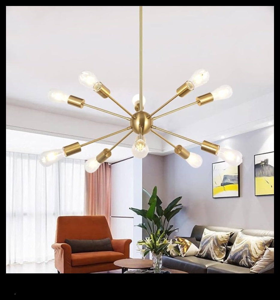 Retro Radiance: Sputnik Chandeliers Redefining Modern Style